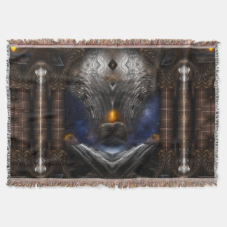 Steampunk Visions Throw Blanket