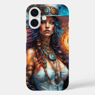 Steampunk Voodoo Queen 1 iPhone 16 Case