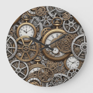 Steampunk Wall Clock