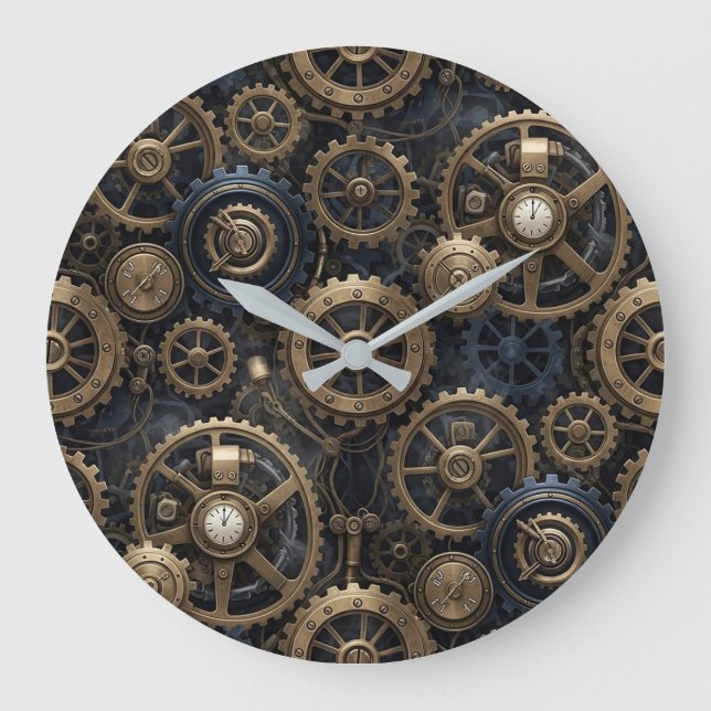 Steampunk Wall Clock (Front)