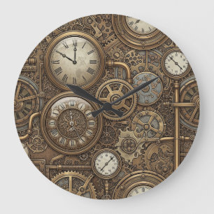Steampunk Wall Clock