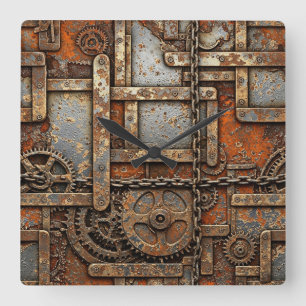 Steampunk Wall Clock