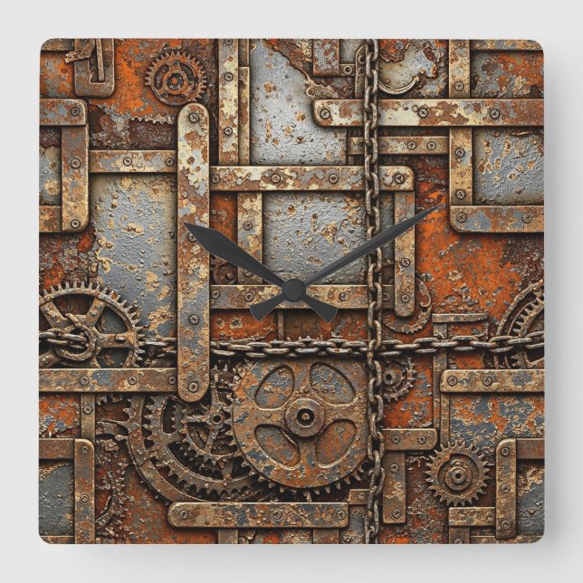 Steampunk Wall Clock (Front)