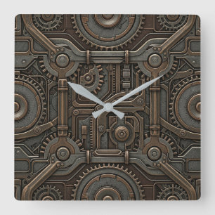 Steampunk Wall Clock