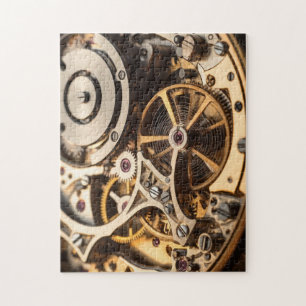 Steampunk watch inner workings jigsaw puzzle