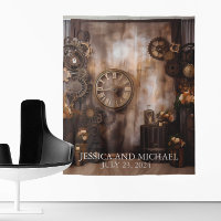 Steampunk Wedding Victorian Industrial Backdrop