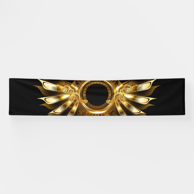 Steampunk wings banner (Horizontal)