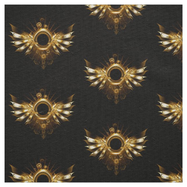 Steampunk wings fabric (Swatch)