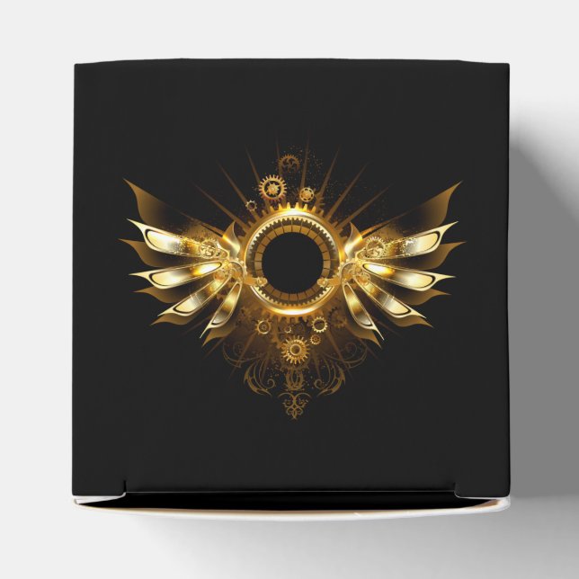 Steampunk wings favour box (Top)