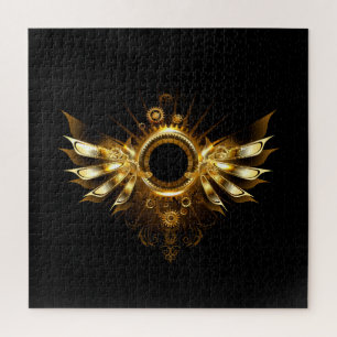 Steampunk wings jigsaw puzzle