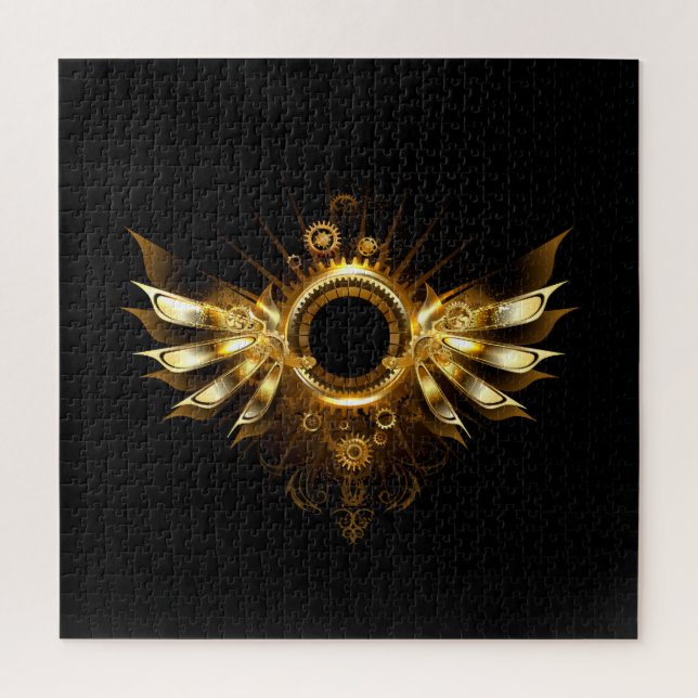 Steampunk wings jigsaw puzzle (Vertical)