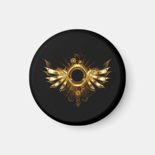Steampunk wings magnet