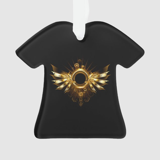 Steampunk wings ornament (Front)
