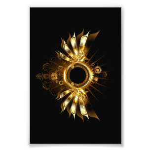 Steampunk wings photo print