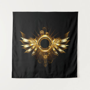 Steampunk wings tapestry
