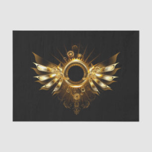 Steampunk wings tissue paper