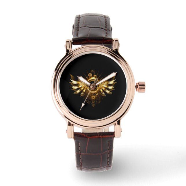 Steampunk wings watch (Front)