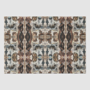 Steampunk women tissue paper