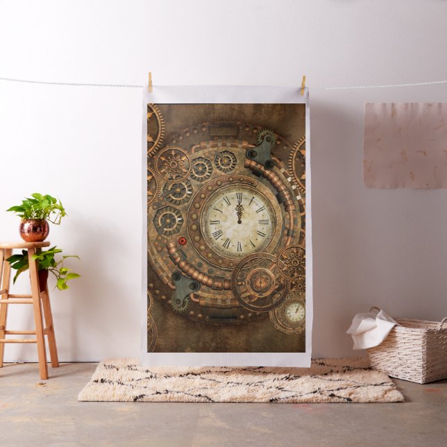 Steampunk, wonderful clockwork fabric (In Situ)