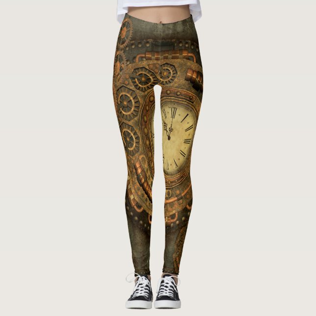 Steampunk, wonderful clockwork leggings (Front)