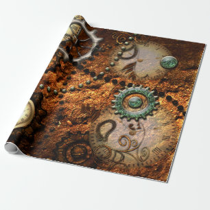 Steampunk Wrapping Paper