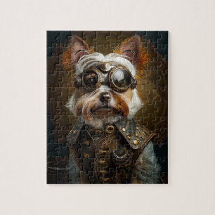 Steampunk Yorkie Puzzle