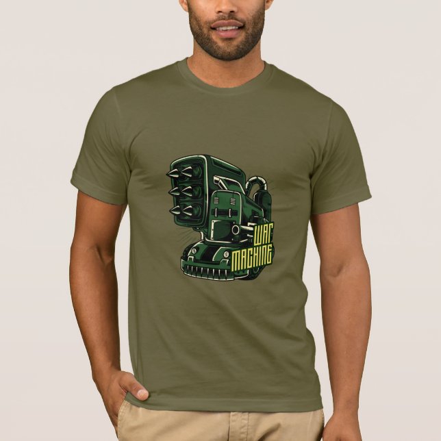 Steampunkish War Machine T-Shirt (Front)
