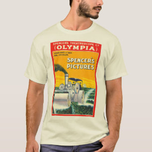 Steamroller Spencers Pictures Poster Australia T-Shirt