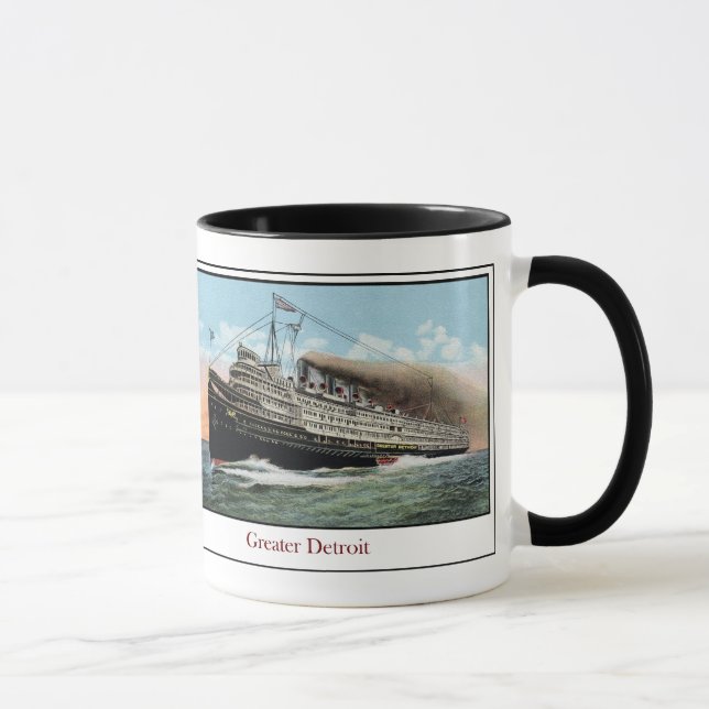 Steamship Greater Detroit Mug (Right)