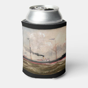 Steamship Louise 1800s Can Cooler