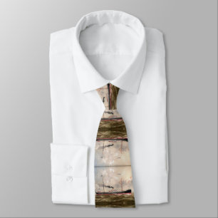 Steamship Louise 1800s Tie
