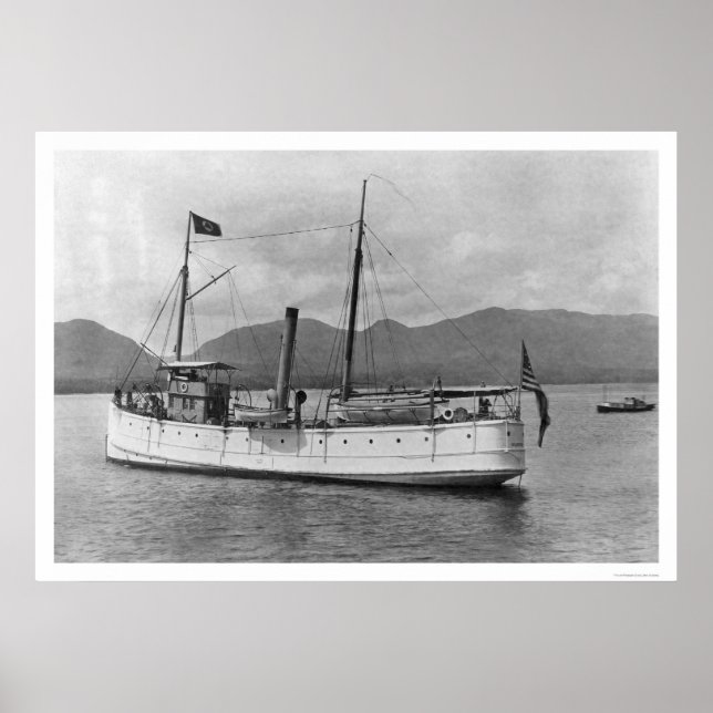 Steamship McArthur Alaska 1918 Poster (Front)