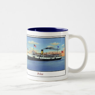 Steamship Pelee Two-Tone Coffee Mug