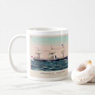 Steamship Victoria of the Anchor Line, 1876 Coffee Mug