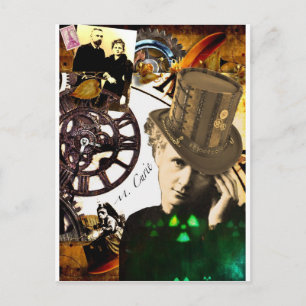 Steamy Marie Postcard