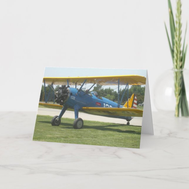 Stearman Greeting card (Front)