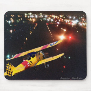 Stearman Nite Lndg Mouse Mat