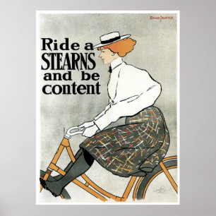 Stearns Bicycle Poster