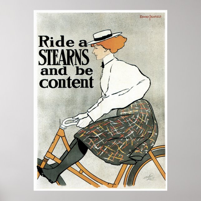 Stearns Bicycle Poster (Front)
