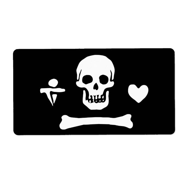 Stede Bonnet Pirate Flag Jolly Roger (Front)
