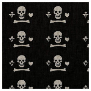 Stede Bonnet Pirate Flag Jolly Roger Fabric