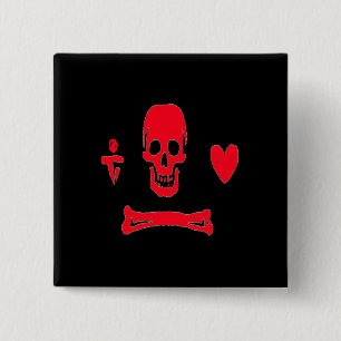 Stede Bonnet-Red 15 Cm Square Badge