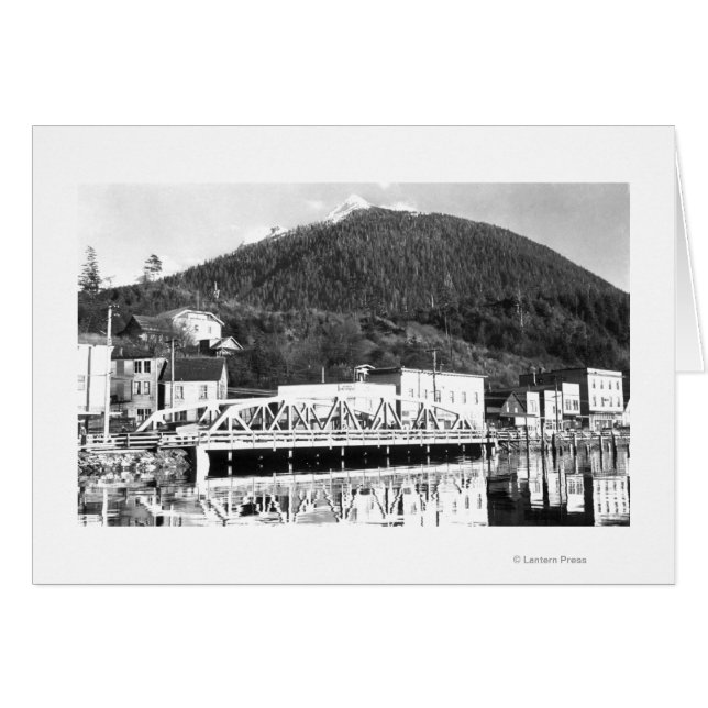 Stedman Street Bridge and Deer Mountain, (Front Horizontal)