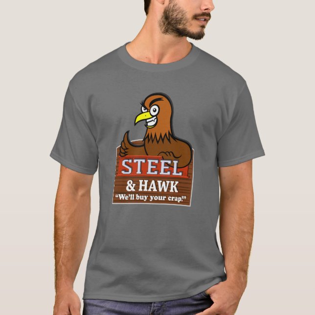 Steel and Hawk T-Shirt (Front)