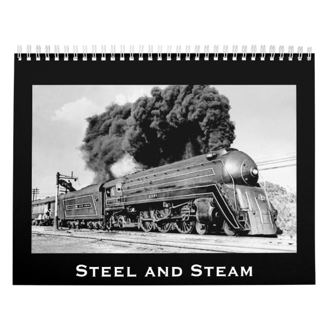 Steel and Steam - Customisable for Year Calendar (Cover)