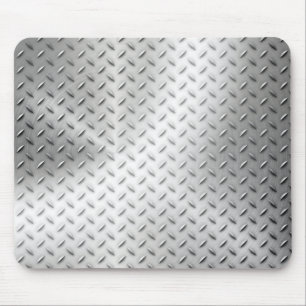 Steel background mouse mat