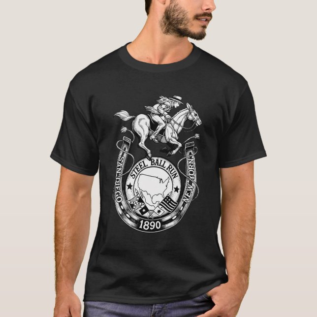 Steel Ball Run - JoJo's Bizarre T-Shirt (Front)