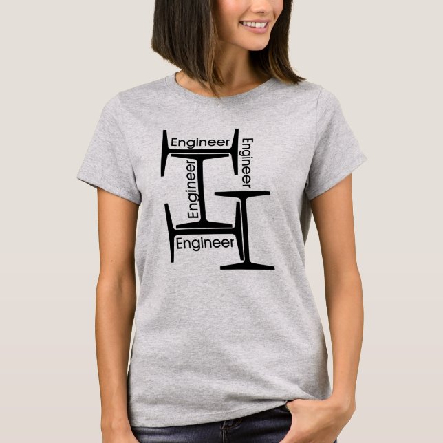Steel Beam Engineer T-Shirt (Front)