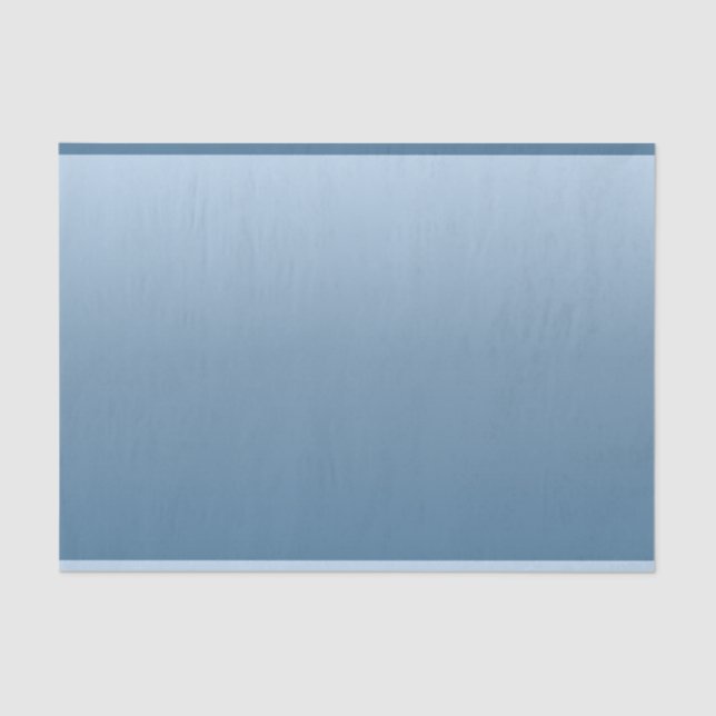 Steel Blue Gradient Tissue Paper (Front)
