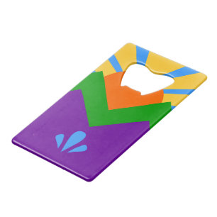 Steel Bottle Opener flag of Manitou Springs